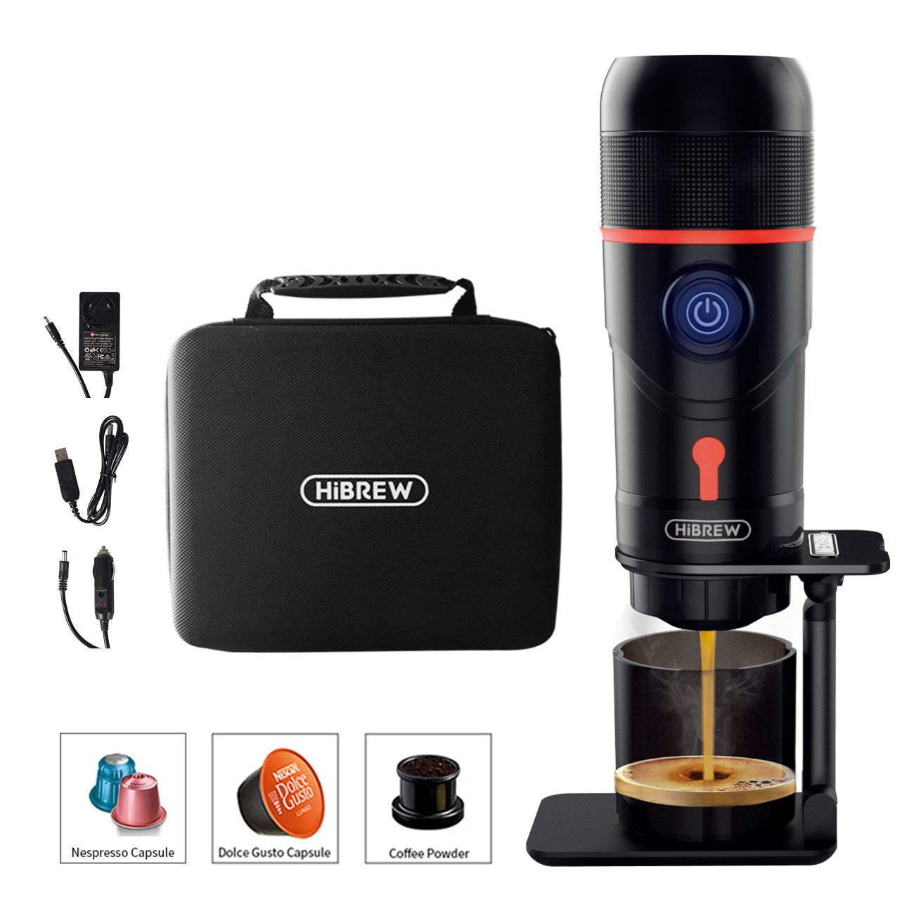 EspressoGo Mini Italian Coffee Wizard—HiBREW