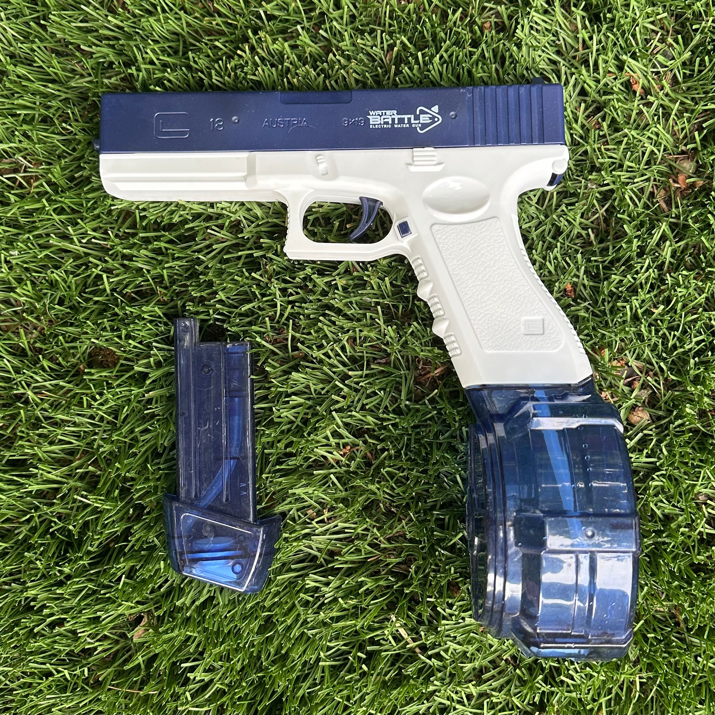 TurboBlast™ Glock-Style Tactical Water Gun - Ultimate Outdoor Fun | Supercharged Electric Water Gun