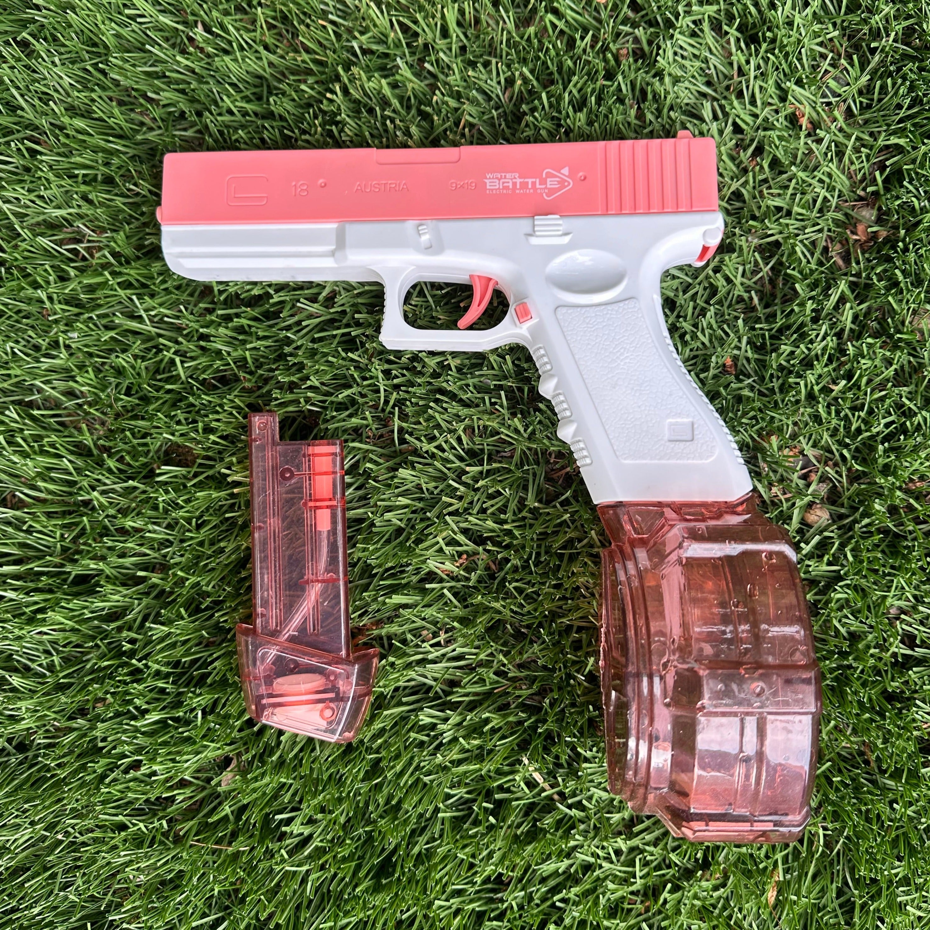 TurboBlast™ Glock-Style Tactical Water Gun - Ultimate Outdoor Fun | Supercharged Electric Water Gun