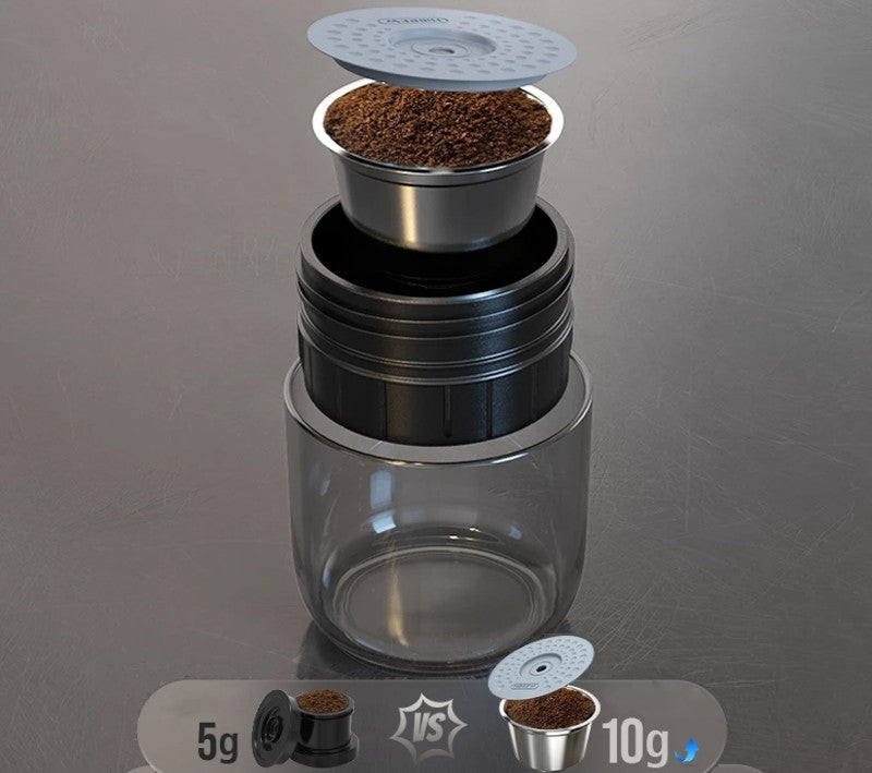 EspressoGo Mini Italian Coffee Wizard—HiBREW