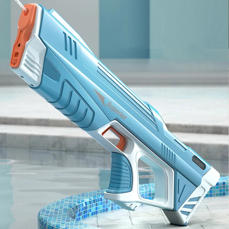 Electric Water Gun - Automatic Blaster, Perfect for Summer Beach & Outdoor Games