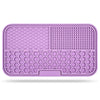 Silicone Dog Lick Mat - Slow Feeder, Bath Distraction, Training Aid, Suction Base, Pet Feeding Supplies