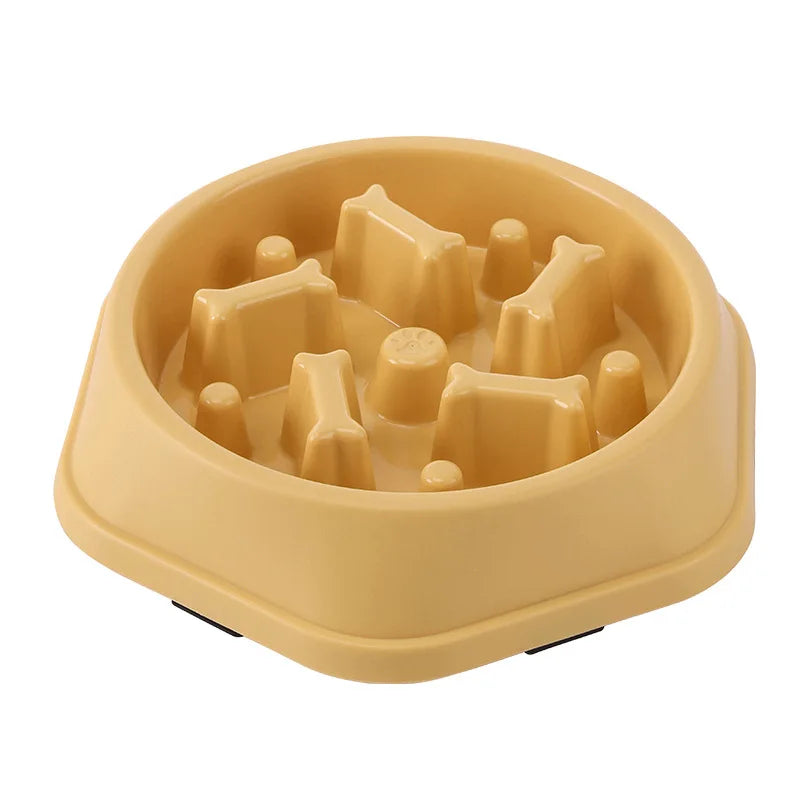 Slow Feeder Bowl for Cats & Dogs – Anti-Choke Design, Healthy Eating