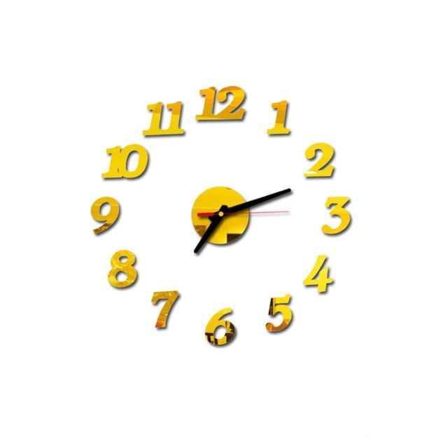 Modern Creative Digital Acrylic Wall Clock