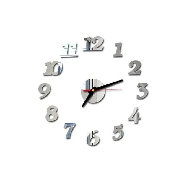 Modern Creative Digital Acrylic Wall Clock