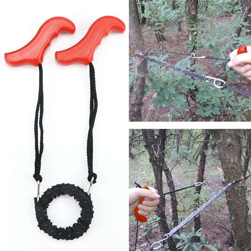 Pocket Hand-Powered Chainsaw