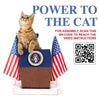 Presidential Podium Cat Scratcher