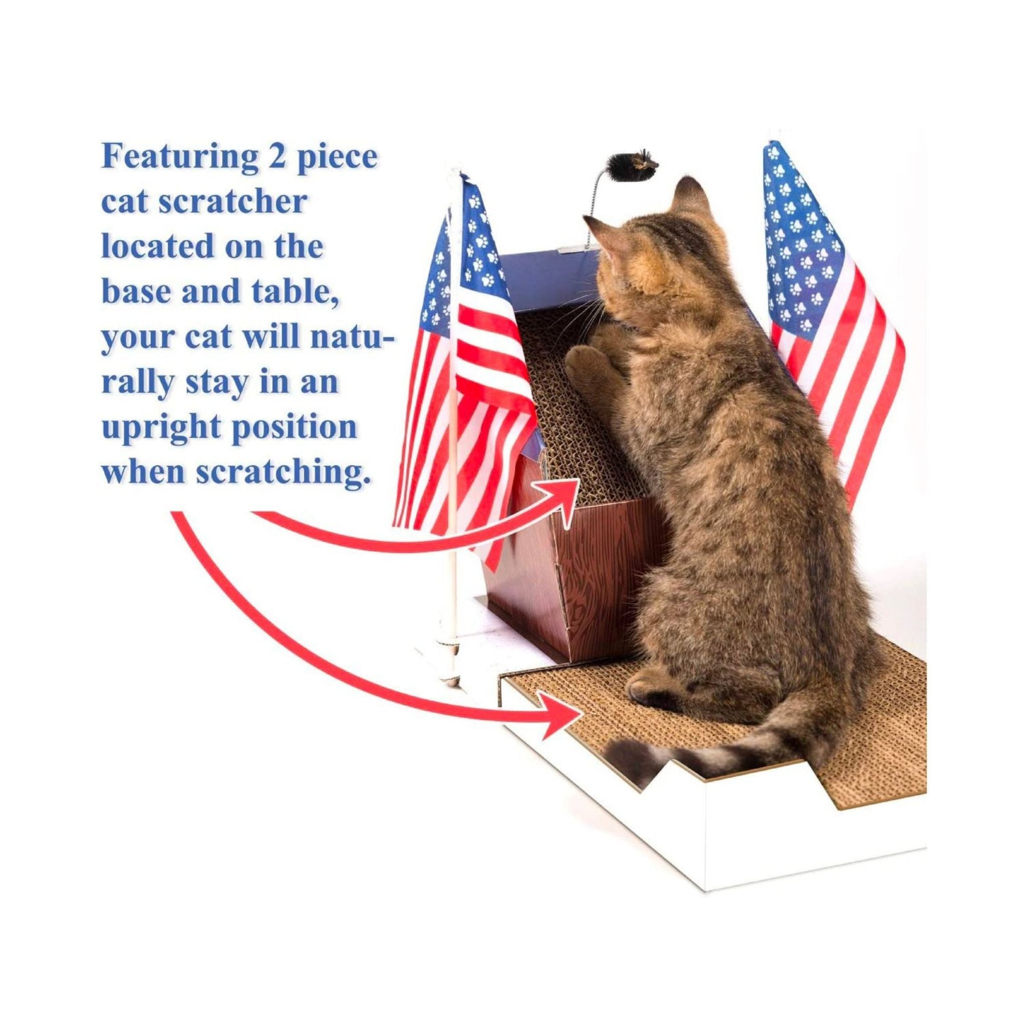 Presidential Podium Cat Scratcher