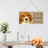 Dog Lover's Wooden Hanging Tag