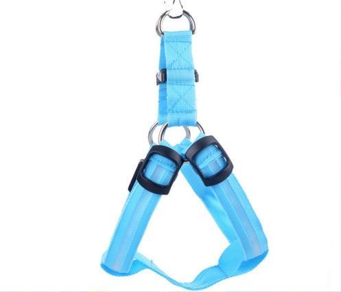 SafetyGlow LED Dog Vest Harness