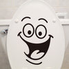 Creative Funny Bathroom Waterproof Stickers