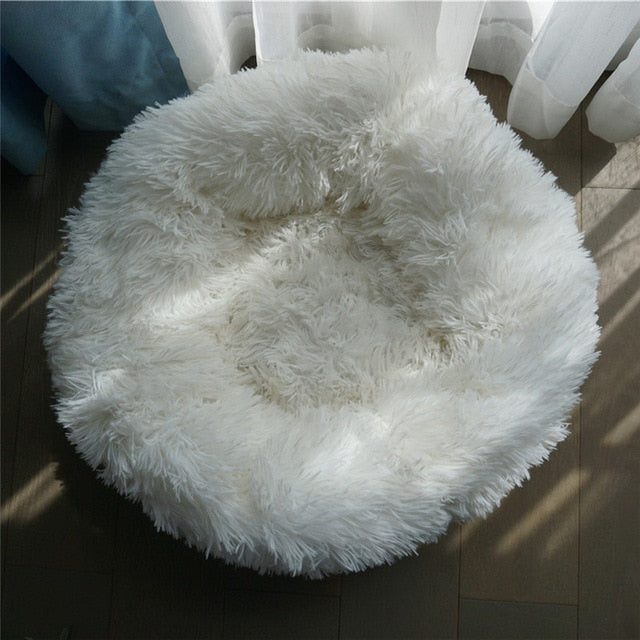 Anti-Anxiety Calming Donut Bed for Dogs and Cats