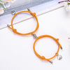 2PCS/Set Stainless Steel Magnetic Couple Bracelet Charms