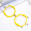 2PCS/Set Stainless Steel Magnetic Couple Bracelet Charms