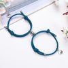 2PCS/Set Stainless Steel Magnetic Couple Bracelet Charms