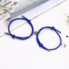 2PCS/Set Stainless Steel Magnetic Couple Bracelet Charms