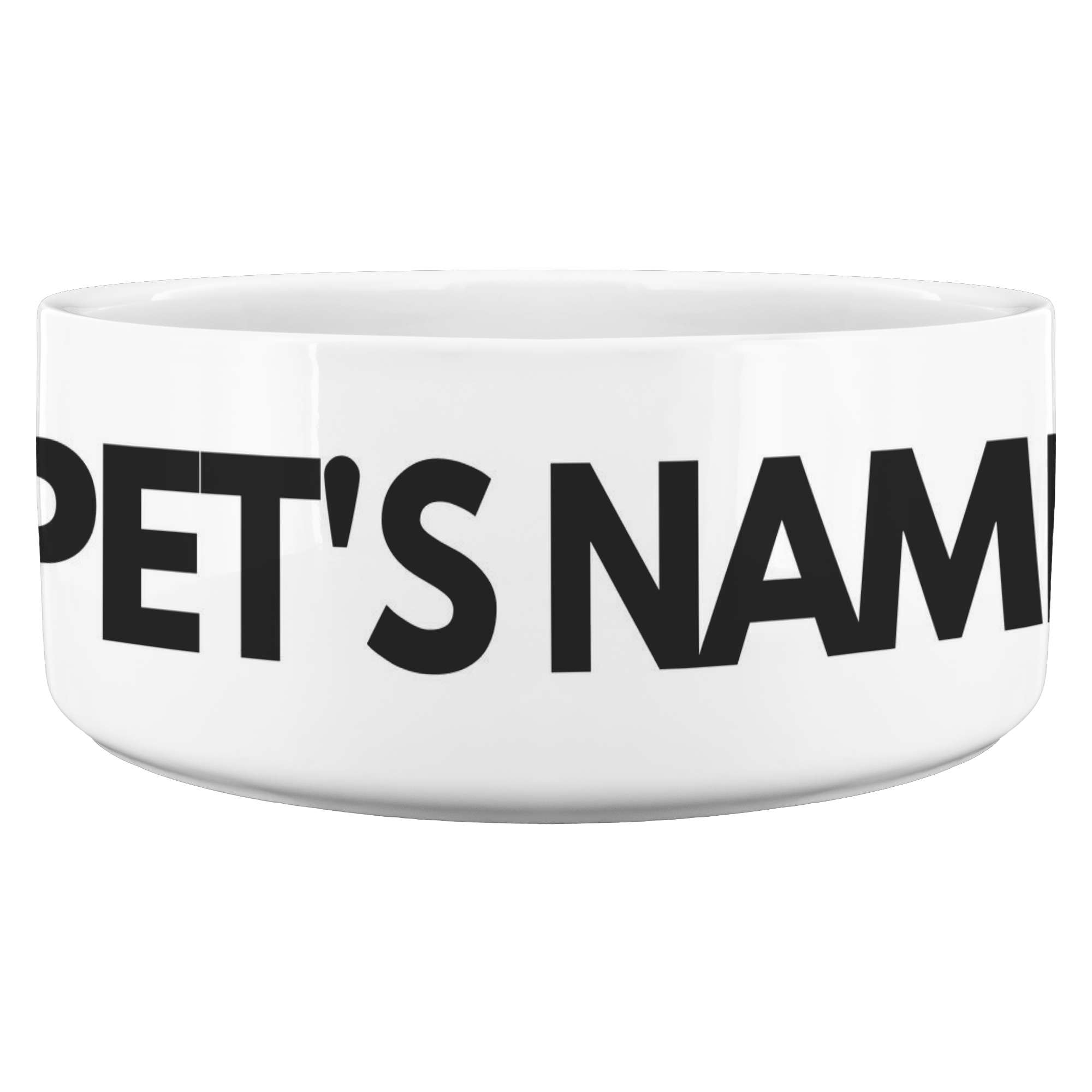 Personalized Custom Ceramic Pet Bowl