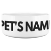 Personalized Custom Ceramic Pet Bowl